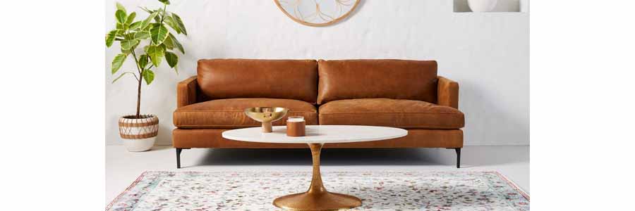 Leather sofa-perfectextile