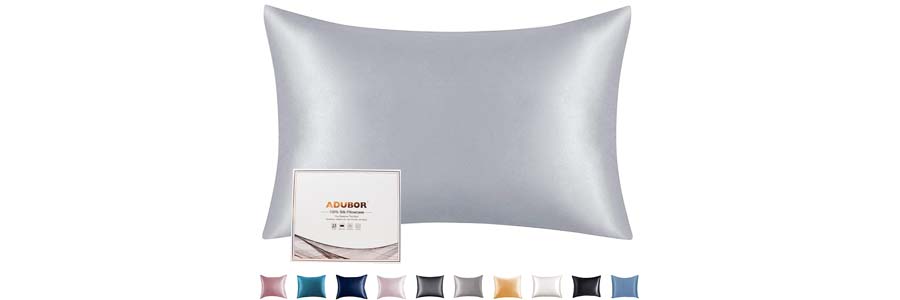 Adubor 100% Mulberry Silk Pillowcase For Hair And Skin - perfectextile
