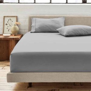 Home Textile Single Bed Microfiber Fitted Sheets - perfectextile