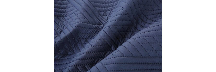 ultrasonic quilted microfiber fabric pattern