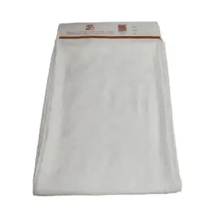 Embroidered jacquard fabric