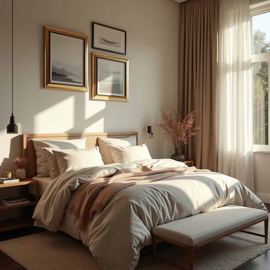 Top Bedsheet Set Manufacturers in 2025: price ,quality ,and problem solving service 4 Image of a beautifully styled bedroom