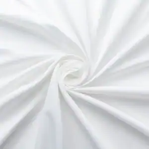White polyester fabric