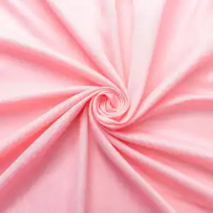 Pink Dyed Polyester Fabric