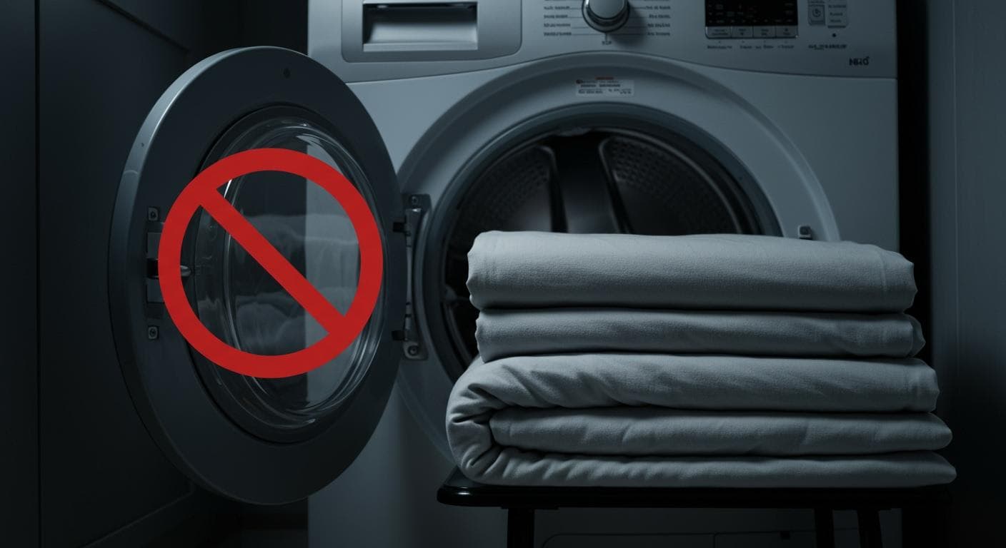 Why can't you put microfiber bedding in the dryer? 1 Why can'
style=