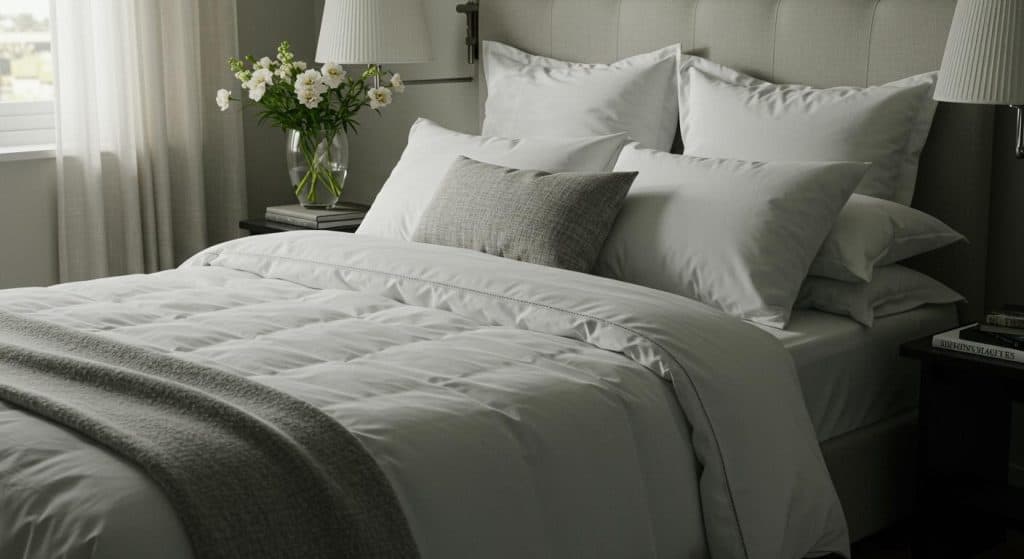 Top 10 Luxury White Bedding Fabrics to Elevate Your Bedroom 2 Top 10 Luxury White Bedding Fabrics to Elevate Your Bedroom