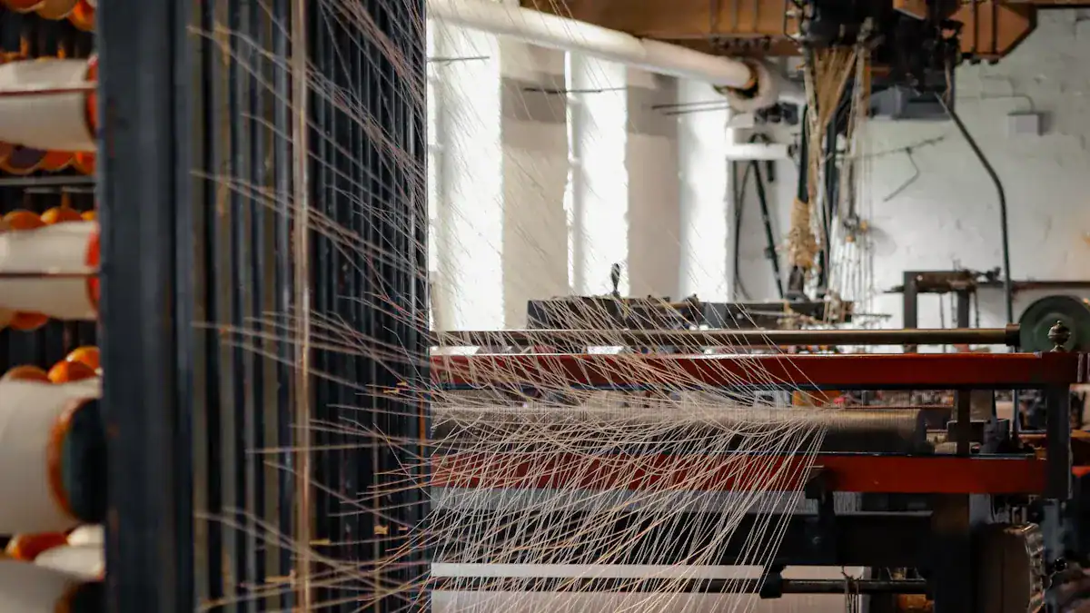 How Polyester Woven Fabric is Made