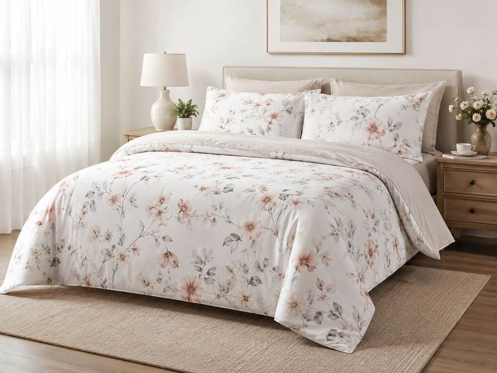 printed microfiber fabric for duvet covers