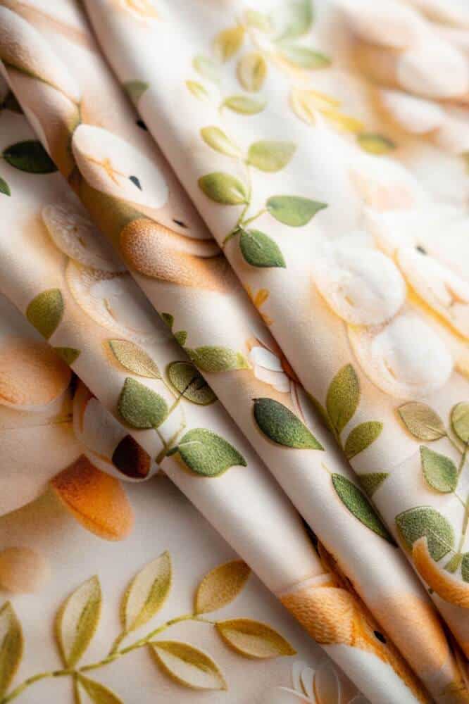 digital printed microfiber fabric
