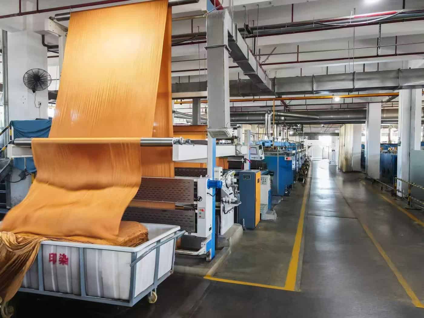 Dyeing production
