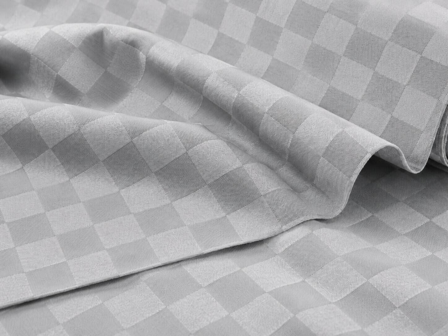 Jaquard Microfiber Fabric 5 Simple geometric jacquard microfiber fabric for private label bedding