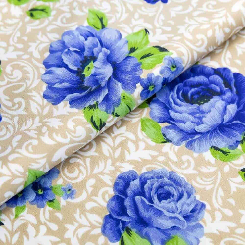 custom printed microfiber fabric pattern development