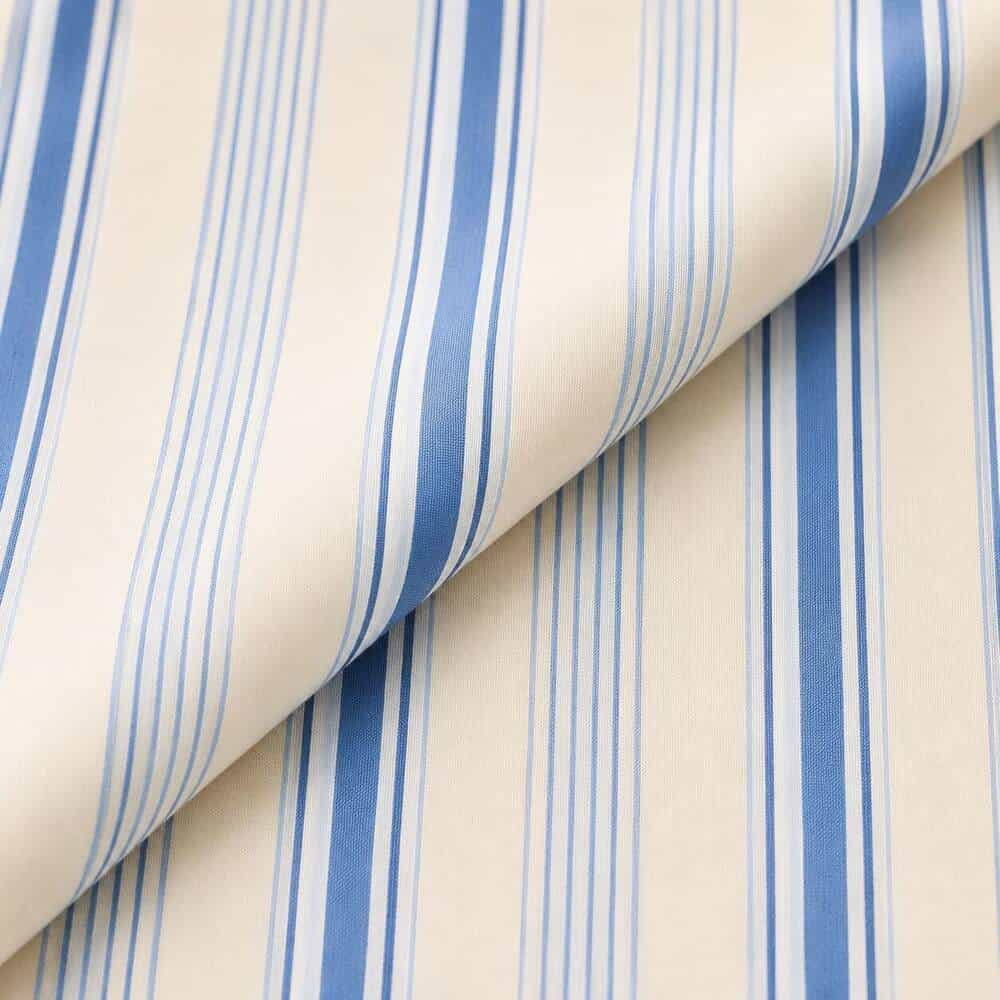 stripe and dot printed microfiber fabric pattern