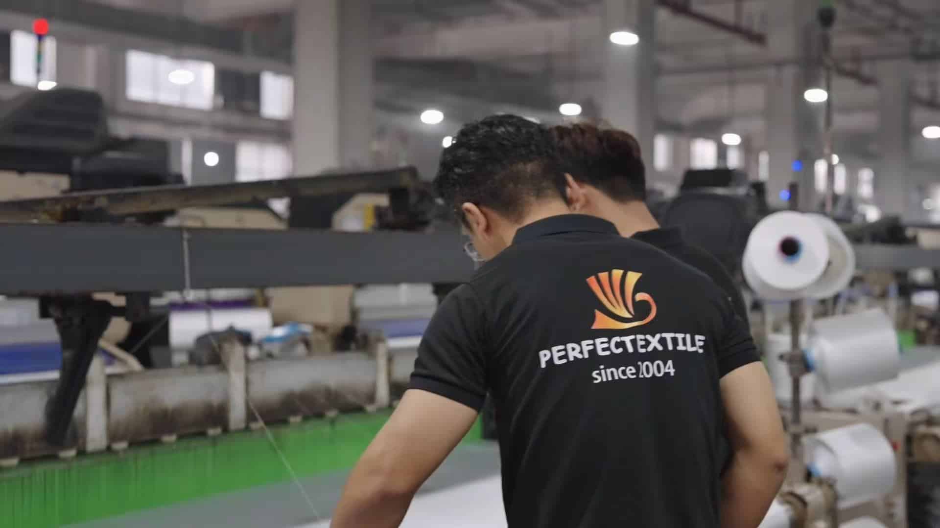 Fabric roll and quality inspection at Perfectextile